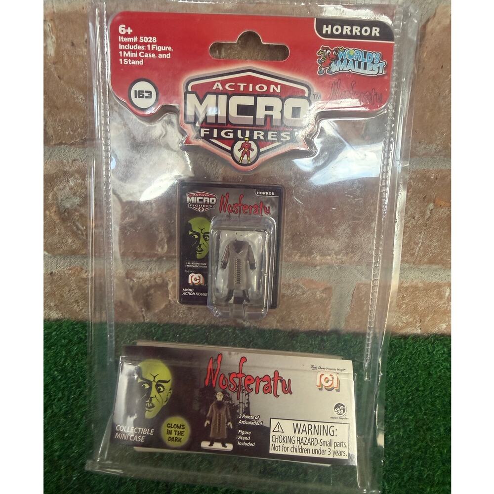Super Impulse Worlds Smallest Mego Horror Nosferatu Micro Action Figure New #163